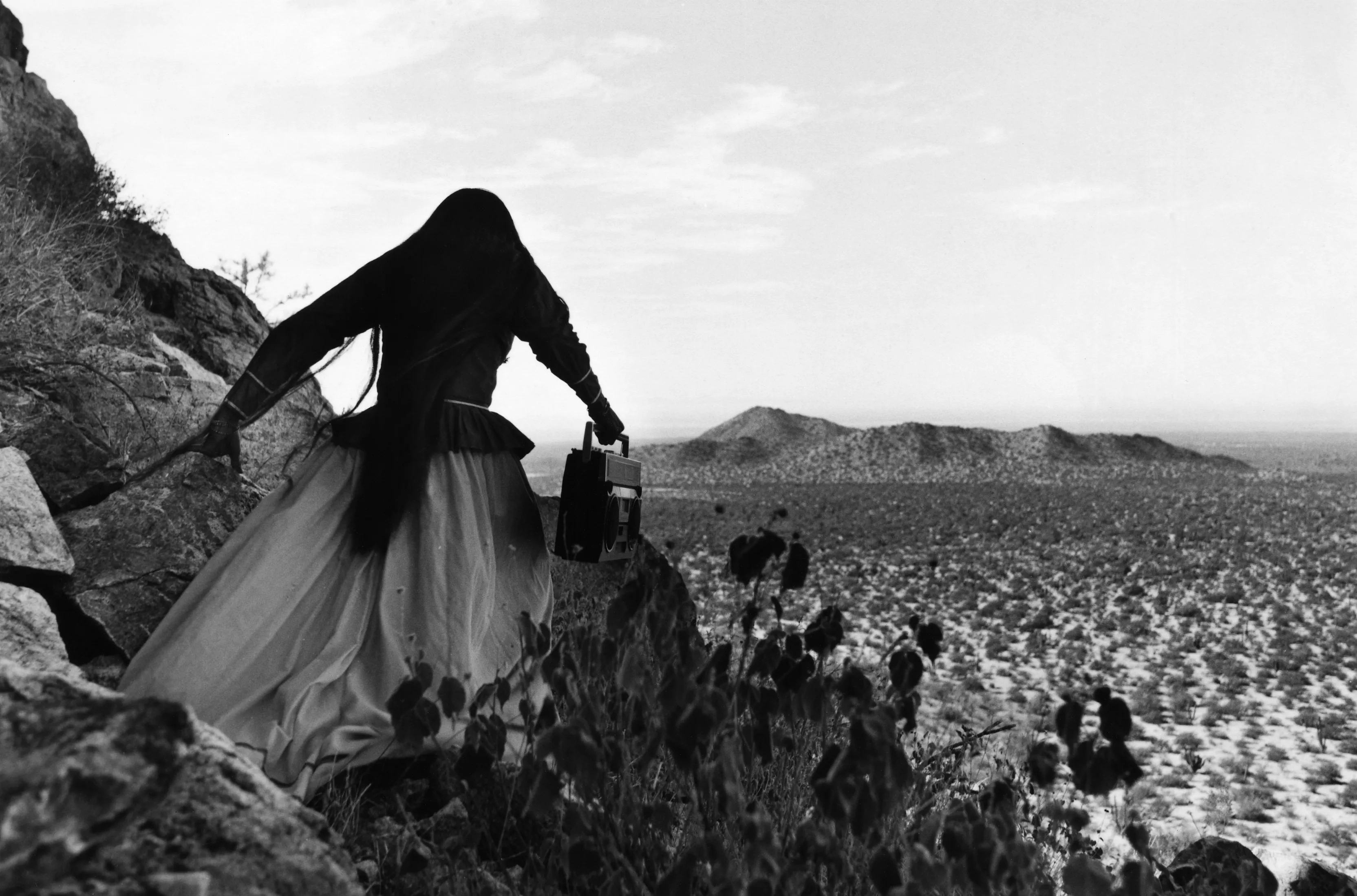 Mujer ángel, Desierto de Sonora, México, 1979